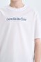 100% Cotton Crew Neck Embroidered Short Sleeve T-Shirt for Boys D9292A825Sm - 5
