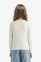 Slim Fit Narrow Cut Crew Neck Long Sleeve T-Shirt Girl Child D9234A825Sp - 7