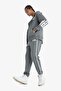 Nba Wordmark Thick Jogger Sweatpants Standard Fit Waist Lace-Up with Pockets D8618Ax25Sp - 4