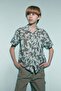 Boy Oversize Wide Fit Polo Neck Short Sleeve Shirt