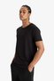 Flexible Fabric Standard Fit Crew Neck Back Printed Sportsman Short Sleeve T-Shirt D7304Ax25Sp - 6