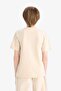 Crew Neck Short Sleeve T-Shirt Boys D7742A825SM - 8