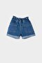 Paperbag Jean Shorts Baby Girl E0425A525Sm - 2