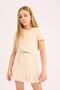 Slim Fit Narrow Cut Crew Neck Short Sleeve T-Shirt Girls D9269A825Sm