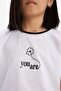 2-Piece Set Short Sleeve T-Shirt Patterned Elastic Waist Shorts Skirt Girls E1258A825Sm - 6