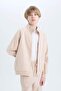100% Cotton College Collar Bomber Jacket for Boys D7719A825Sp - 6