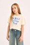 100% Cotton Crew Neck Printed Short Sleeve T-Shirt Girls E0352A825Sm
