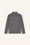 Stretch Fabric Standard Fit Zippered Mock Neck Sportsman Long Sleeve T-Shirt D7311Ax25Sp - 7