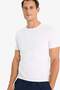 Slim Fit Crew Neck Cotton Basic T-Shirt L4885Az25Sp - 3