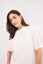 تي شيرت إسلامي مطرز بأكمام قصيرة من القطن بنسبة 100%، موديل E1948AX25SP - 4