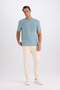 Regular Fit Crew Neck Short Sleeve Heavy Fabric T-Shirt D8923Ax25Sp - 2