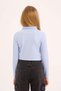 Girls Slim Fit Slim Fit Rib Long Sleeve Polo T-Shirt B7407A825Sp - 6