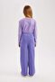 Girl's Wide Leg Trousers - 4