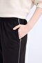 Burgundy Jogger Sweatpants with Pockets, Elastic Waist, Lace-Up, Narrow Leg, Long Size E5976Ax25Sp - 5