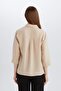 Regular Fit Basic Plain Half Sleeve Shirt E4987Ax25Sp - 6