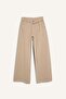 High Waist Wide Leg Cool Gabardine Trousers - E1794Ax25Sp - 4