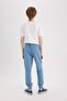 Boy's Printed Jogger Sweatpants with Elastic Waist and Cuffs D8527A825Sp - 7