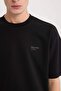 Boxy Fit Crew Neck No-Iron Breathable Printed Short Sleeve Heavy Fabric T-Shirt D5507Ax - 5