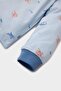 100% Cotton Cotton Piece Elastic Waist Pajama Set for Baby Boy E0756A525Sp - 6