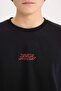 100% Cotton Marvel Boxy Fit Crew Neck Back Printed Short Sleeve T-Shirt D6780Ax25Sp - 5