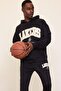 Nba Los Angeles Lakers Oversized Hooded Scuba Diving Fabric Sweatshirt D6709Ax25Sp - 2