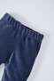 Baby Girl Straight Leg Elastic Waist Basic Plain Corduroy Leggings Y1083A224Wn - 2