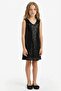 Girls Christmas Themed Sleeveless Sequined Dress D5740A824Wn - 2