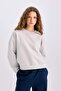 Thick Basic Sweatshirt D6645Ax24Wn - 4