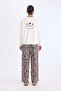 Pajama Set Regular Fit Long Sleeve Printed Top Leopard Print Long Bottom E2352Ax24Wn - 7