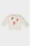 Crew Neck Ballerina Printed Sweatshirt Baby Girl E0193A525Sp