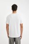 100% Cotton Regular Fit Crew Neck Pocket Detail Basic Plain Short Sleeve T-Shirt D4797Ax24Au - 6