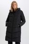 Water Repellent Long down Coat Parka Thermal Insulated Hooded Quilted Zippered Pocket A3174Ax24Wn