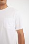 100% Cotton Regular Fit Crew Neck Pocket Detail Basic Plain Short Sleeve T-Shirt D4797Ax24Au - 5