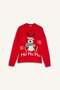 Christmas Themed Crew Neck Knitwear Sweater D1130Ax24Cw - 5