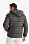Warm Water Repellent Slim Fit Coat N4661Az24Au - 7