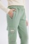 Cargo Pocket Elastic Waist Jogger Sweatpants for Girls D2872A824Wn - 5