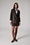Sorbe X Defacto A-Line High Waist Faux Leather Mini Skirt D9717Ax24Au