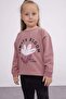Baby Girl Crew Neck Floral Sweatshirt D1663A524Wn - 3