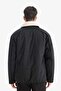 Water Repellent Windproof S Slim Fit Slim Fit Faux Fur Polo Neck Lined Zipper Pocket Coat D1187 - 5