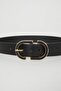 Women's Faux Leather Jean Belt I D3659Axns - 3