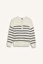 Relax Fit Buttoned Collar Knitwear Sweater D4913Axns - 7