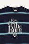 Oversized Wide Fit Crew Neck Printed Sweatshirt Boy's D1907A824Wn - 8