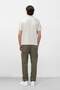 Gabardine Jogger Pants - Elastic Waist, Cargo Pocket and Elastic Leg E1037Ax24Wn - 7