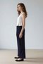 Sorbe X Wide Leg Pants Wide Loose Straight Leg High Waist with Pockets D9870Ax24Au - 6