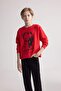 Ataturk Printed Sweatshirt for Boys D8202A824Wn - 3