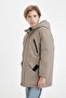 Waterproof Hooded Zippered Double Pocket Parka Coat for Boys C8901A824Wn