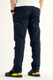 Men's Navy Blue Winter Fleece Water Repellent Windproof Outdoor Softshell Trousers - 6