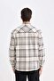 Regular Fit Checked Flannel Pocket Detail Long Sleeve Shirt D3499Ax24Wn - 6