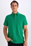100% Cotton Regular Fit Polo Neck Short Sleeve Basic Plain T-Shirt E2348Ax24Au