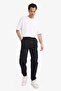 Regular Fit Gabardine Jogger Pants Cargo Pocket Elastic Leg C9163Ax24Au - 2